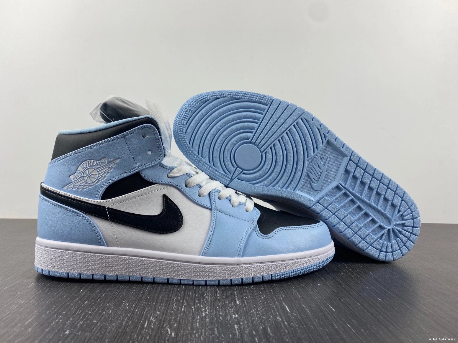 Ice 1 Jordan 555112-401 Mid Air GS Blue 0910
